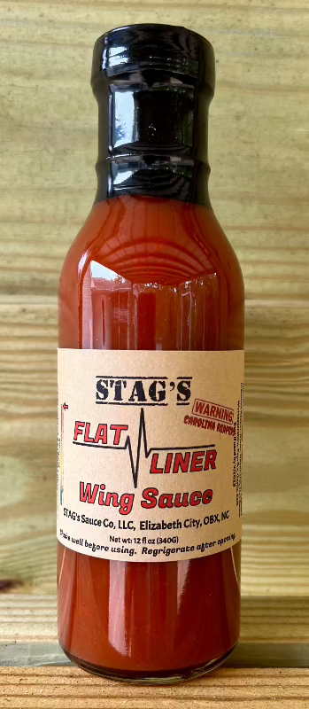 STAG's Flatliner Wing Sauce 12oz