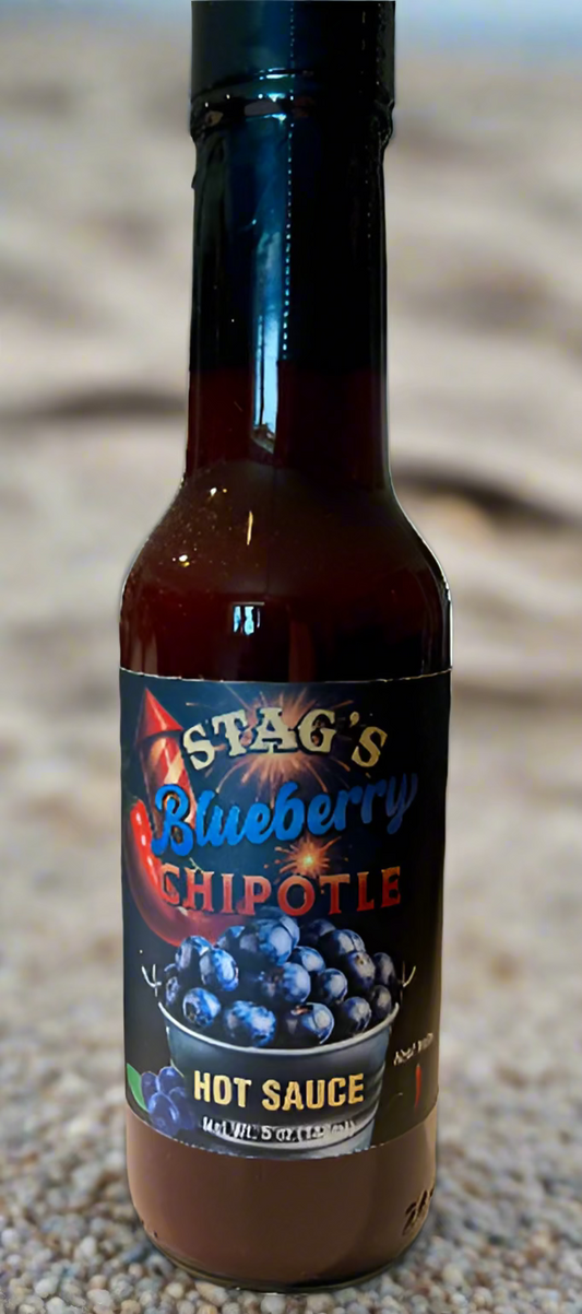 STAG's Blueberry Chipotle Hot Sauce 5oz
