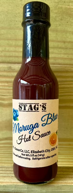 STAG's Moruga Blue Hot Sauce 5oz