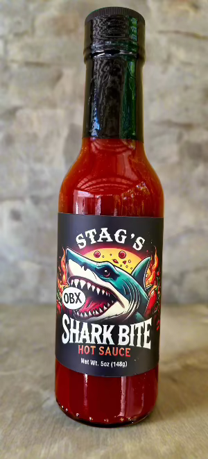 STAG's OBX Shark Bite Hot Sauce 5oz