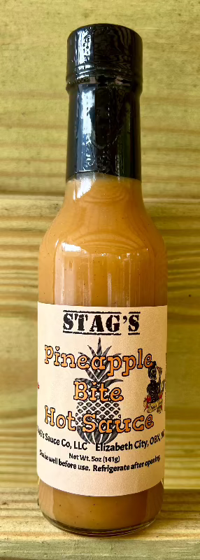 STAG's Pineapple Bite Hot Sauce 5oz