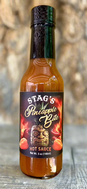 STAG's Pineapple Bite Hot Sauce 5oz