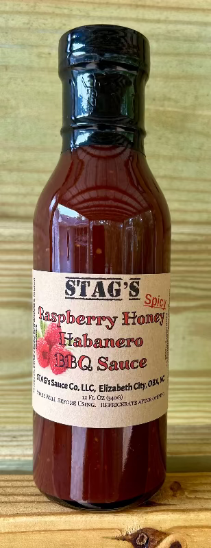 Raspberry Honey Habanero BBQ Sauce
