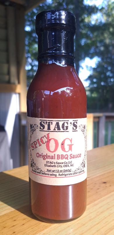 STAG's Spicy OG BBQ Sauce 12oz